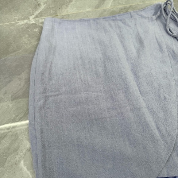 Women’s Altar’d State Wrap Side Tie Mini Skirt Small - Picture 9 of 16